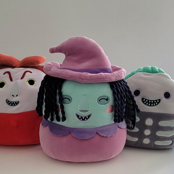 Nightmare Before Christmas Squishmallows set of 3 (Lock, Shock, and Barrel) - Picture 1 of 4